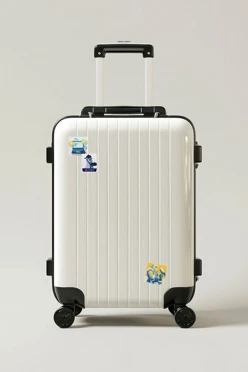 Наклейка-стикер Квадрат 6,5х6,5 см c печатью "Ded Moroz"#2