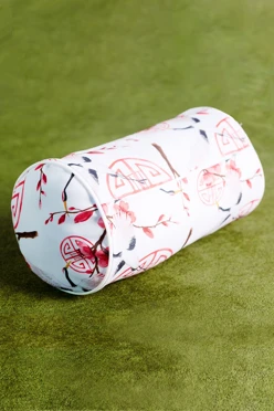 Купить подушку-валик 14х26 см, с принтом "Crane"