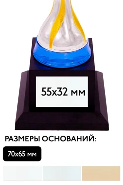 Купить шильд прямоугольный 55x32 мм