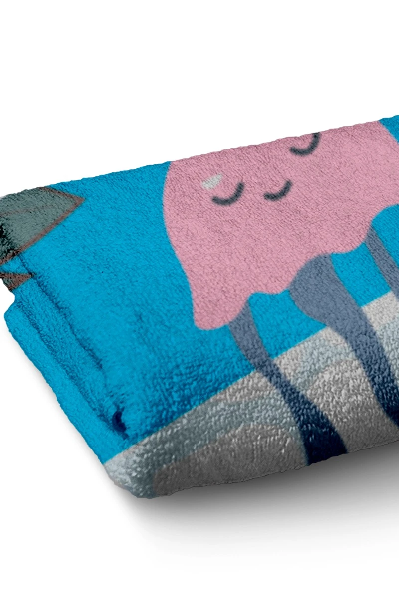 Полотенце махровое 70х140 cм печать с двух сторон "Summer time"#1 Полотенце махровое 70х140 cм печать с двух сторон "Summer time"#1