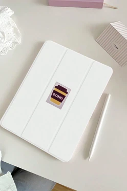 Наклейка-стикер Прямоугольник 3х4 см с печатью "Done"#1