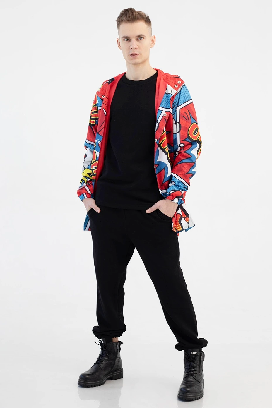 Ветровка Энерджи унисекс с полной запечаткой "OMG"#2