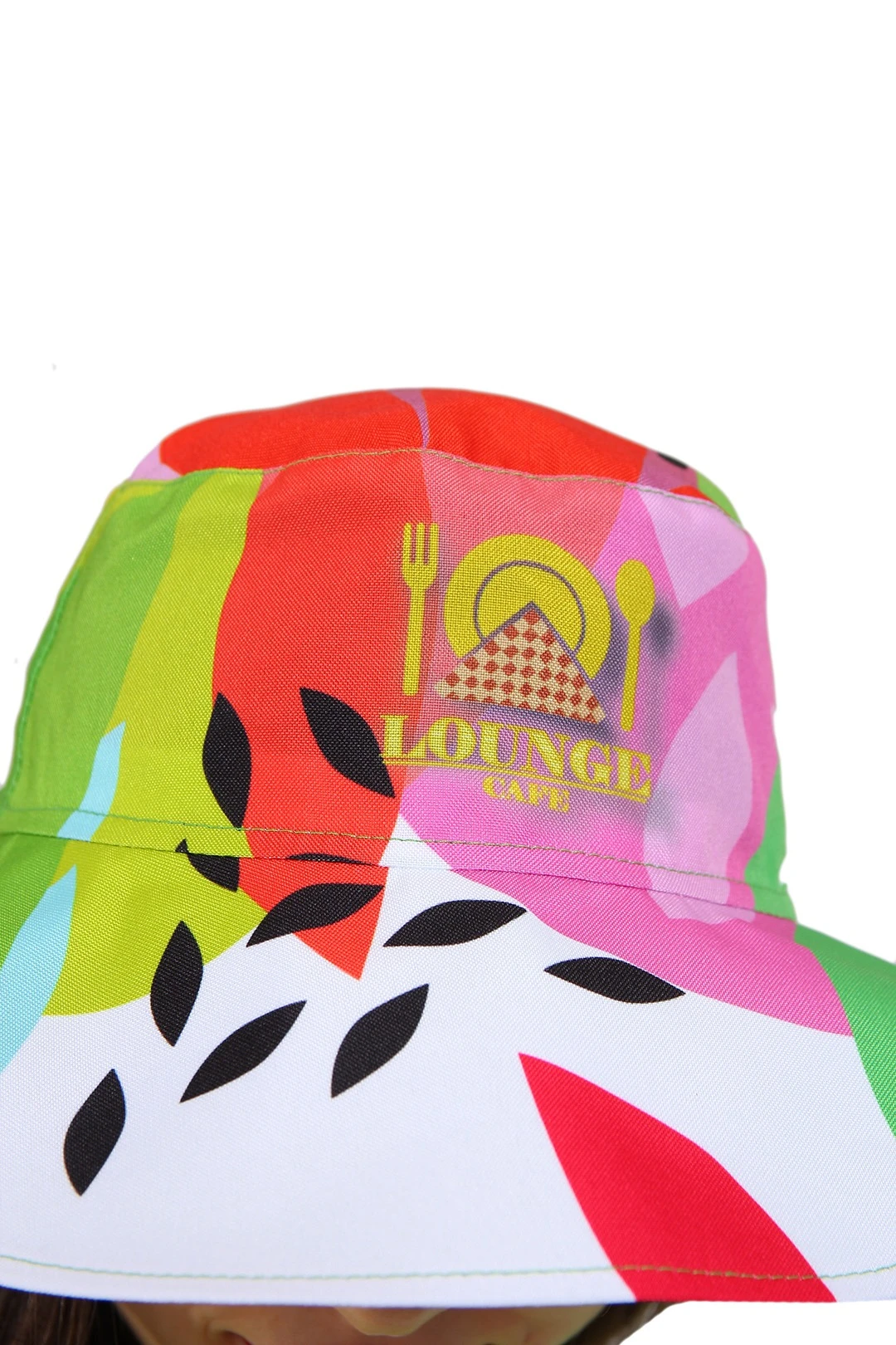 Панама Эквадор с широкими полями, с полной запечаткой "Lounge Kafe"#4 Панама Эквадор с широкими полями, с полной запечаткой "Lounge Kafe"#4