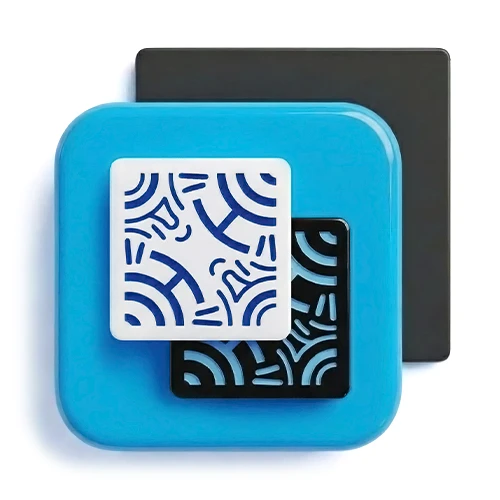 Пластик двухслойный