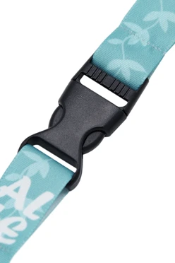 Лента для бейджа микрорепс ширина 2 см, с трезубцем, с печатью#1