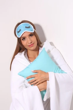 Купить маску для сна с принтом "Eyelashes "