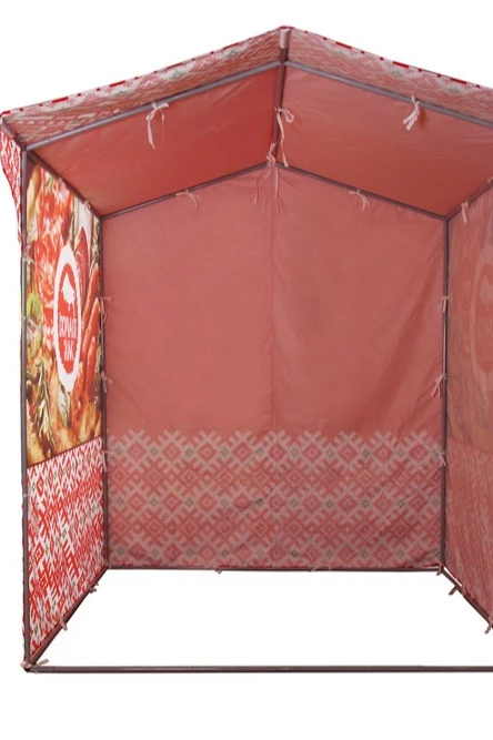 Тент с полной запечаткой (с козырьком) 2х2 м#3