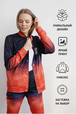 Бомбер Блэйд унисекс с полной запечаткой#2