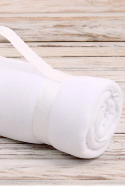 Купить белый плед Вдохновение флисовый