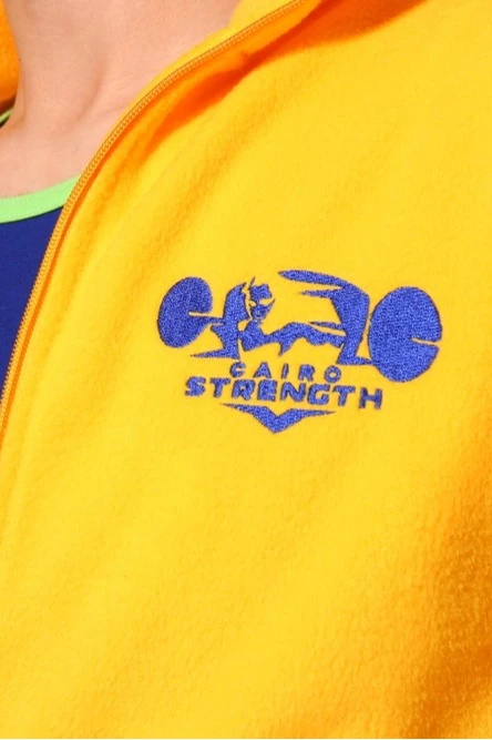 Толстовка Харисон флисовая без капюшона унисекс, однотонная "Cairo Strength"#2