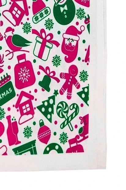 Купить сумку Румми из канваса 25х35 см, печать с одной стороны "Новогоднее настроение"