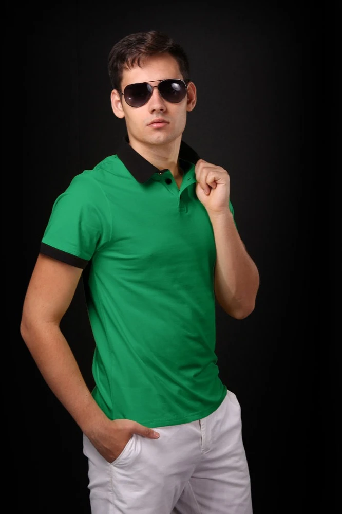 Поло Найт унисекс комбинированная (хлопок)#2