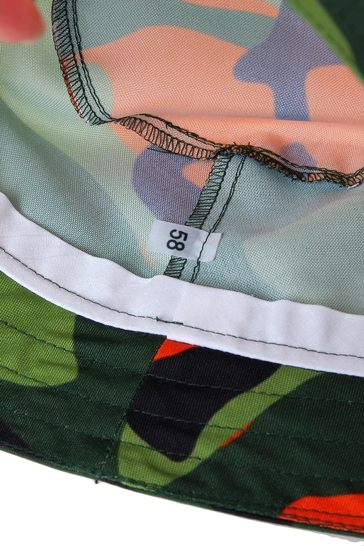 Панама Ямайка с отстроченными полями, с полной запечаткой "Hunting, fishing"#6 Панама Ямайка с отстроченными полями, с полной запечаткой "Hunting, fishing"#6