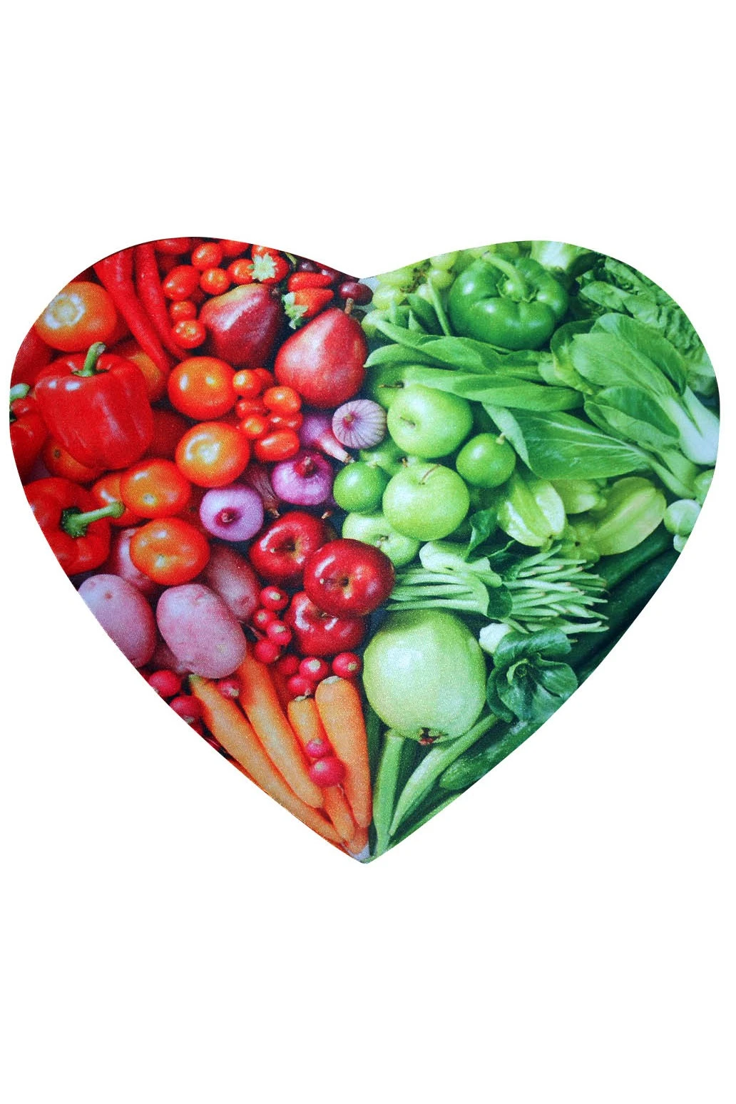 Коврик для мыши в форме сердца 5 мм, с полной запечаткой#2