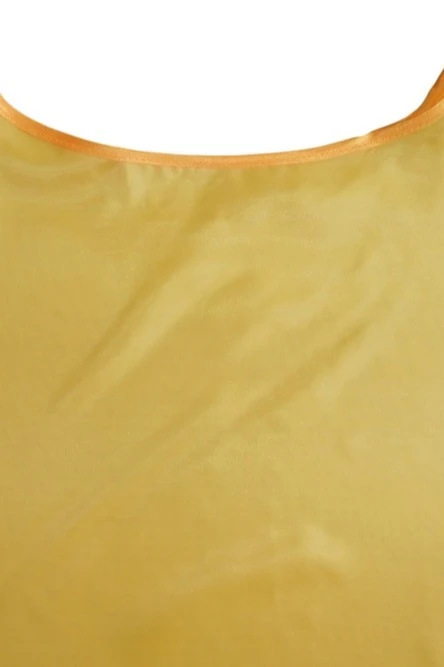 Накидка из шелка Кейп 60х80 см, однотонная желтая#2 Накидка из шелка Кейп 60х80 см, однотонная желтая#2