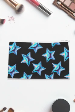 Косметичка Астра 22х13 см, с принтом "Stars"#1