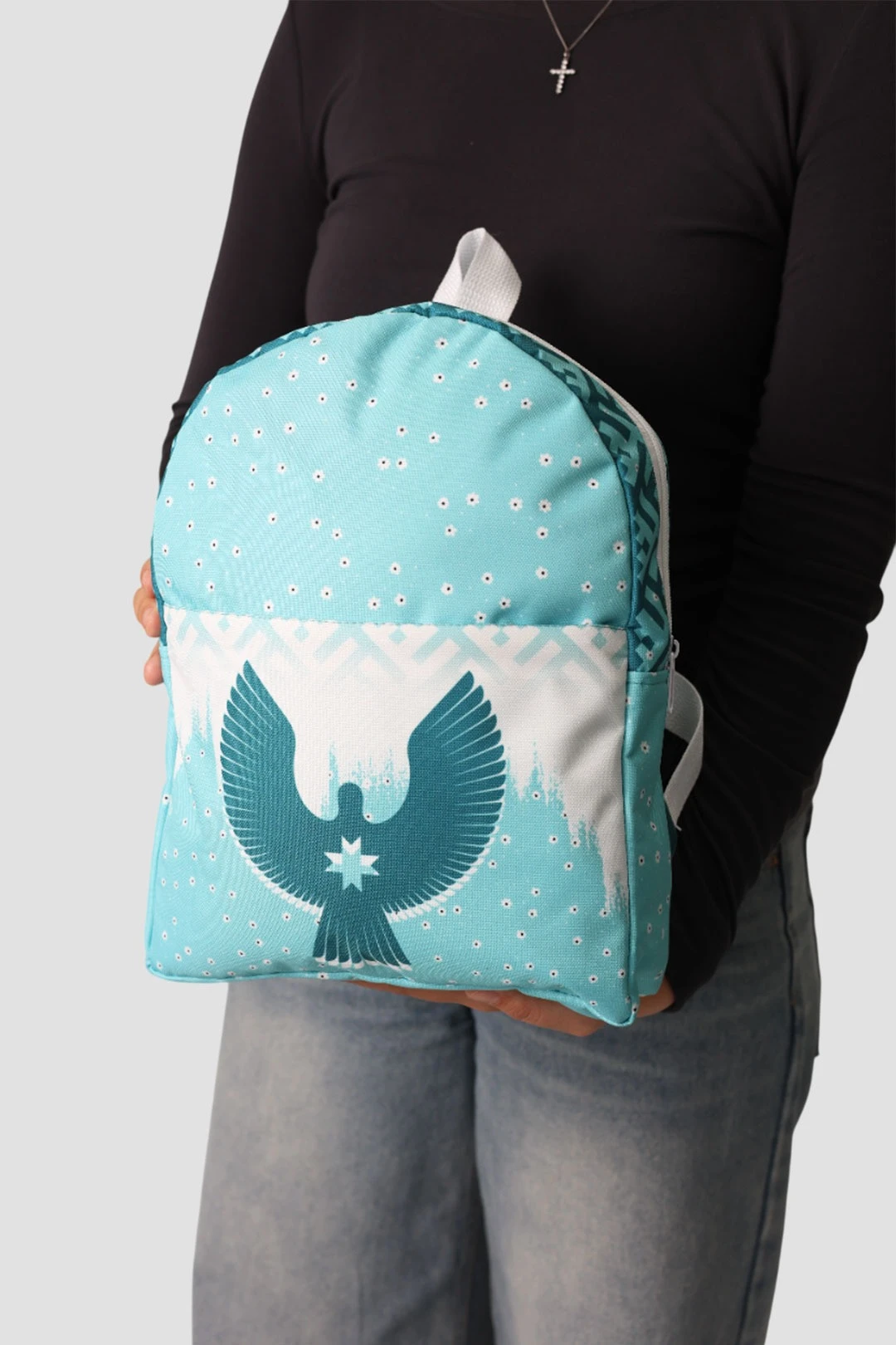 Рюкзак детский Дуо мягкой формы 25х33х7 см, с принтом "The Sun Bird"#1