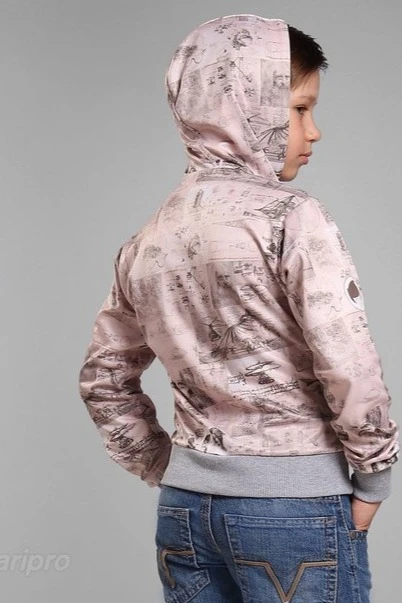 Худи Томми детский из футера с полной запечаткой#2