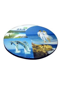 Купить коврик для мыши круглый "TezTour"