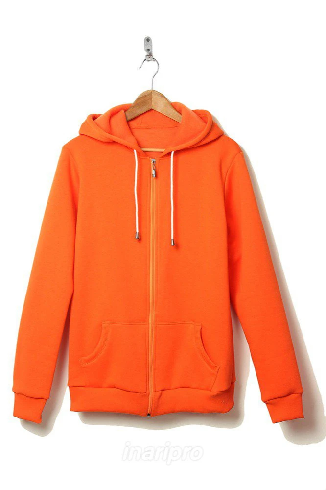 Балахон Рик из футера унисекс, однотонный оранжевый#2 Балахон Рик из футера унисекс, однотонный оранжевый#2