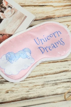Купить маску для сна с принтом "Unicorn Dreams"