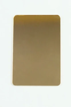 Купить акрил экструзионный зеркальный 600х1200 мм 1,5 мм, золото