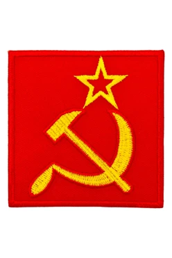 Купить шеврон квадратный вышитый 9х9 см