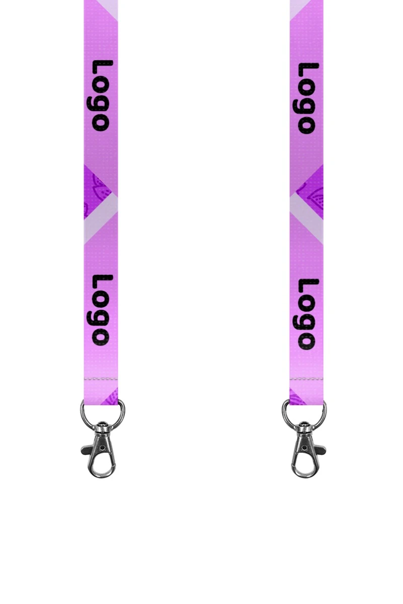 Купить ленту для бейджа блекаут ширина 2 см, с карабином-люкс и замком безопасного разрыва, с печатью "Purple geomertry" Купить ленту для бейджа блекаут ширина 2 см, с карабином-люкс и замком безопасного разрыва, с печатью "Purple geomertry"