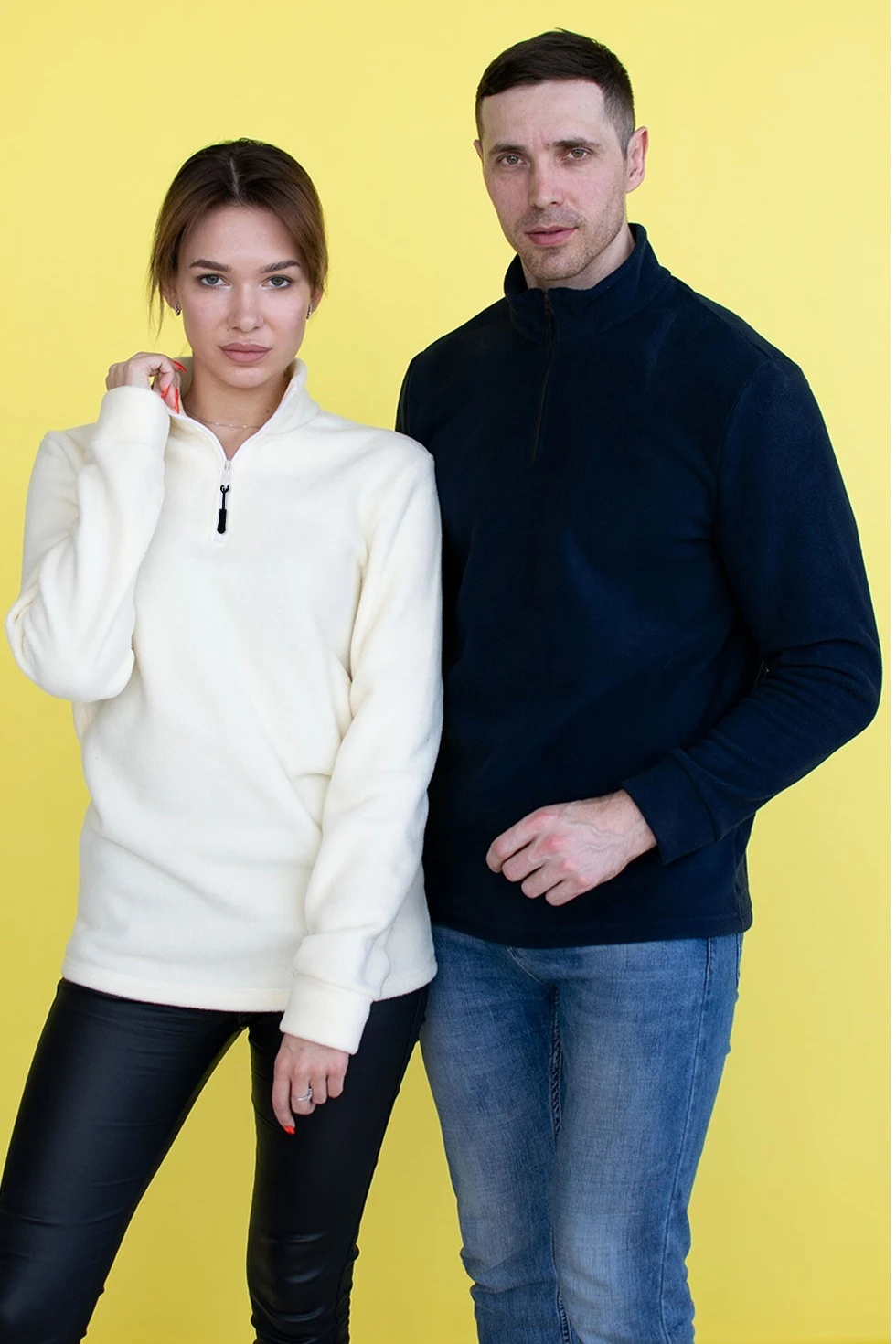 Толстовка Саймон флисовая унисекс, однотонная#5