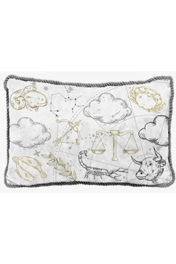 Купить подушку с кантом 40х60 см, с принтом "Astrology"