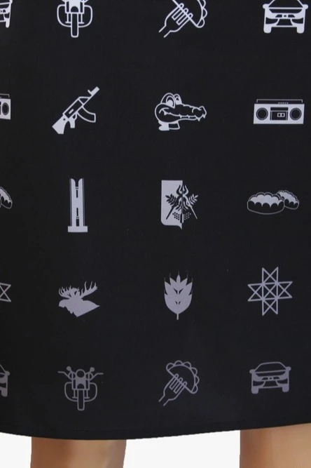 Фартук Латте с полной запечаткой из греты "Restopab Ustinov"#5