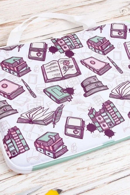 Сумка Ворд с ручками 45х33 см, с полной запечаткой "Books"#1 Сумка Ворд с ручками 45х33 см, с полной запечаткой "Books"#1