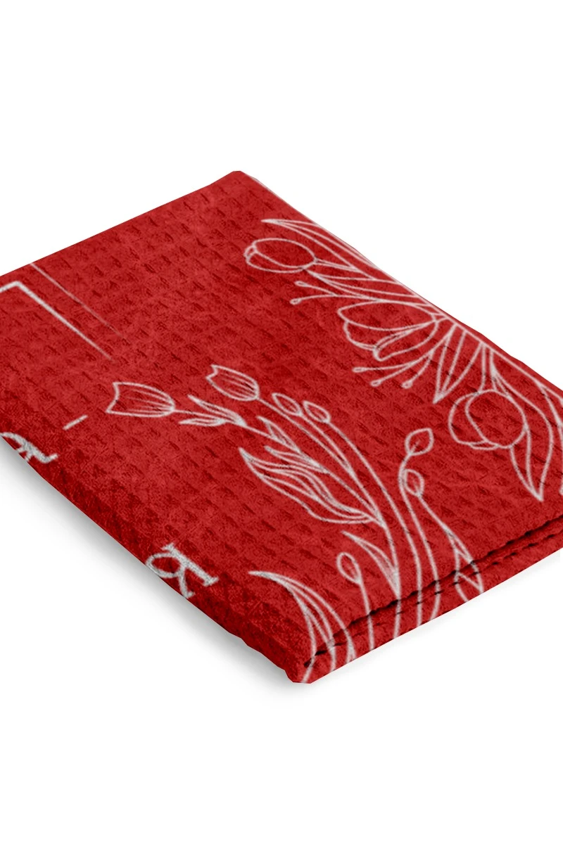 Купить полотенце вафельное 50х90 cм с печатью "Чистота залог здоровья" Купить полотенце вафельное 50х90 cм с печатью "Чистота залог здоровья"