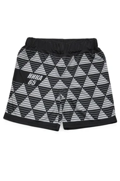 Шорты Реал футбольные детские с полной запечаткой#1