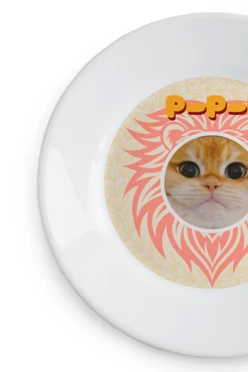 Тарелка с принтом "Popop"#2