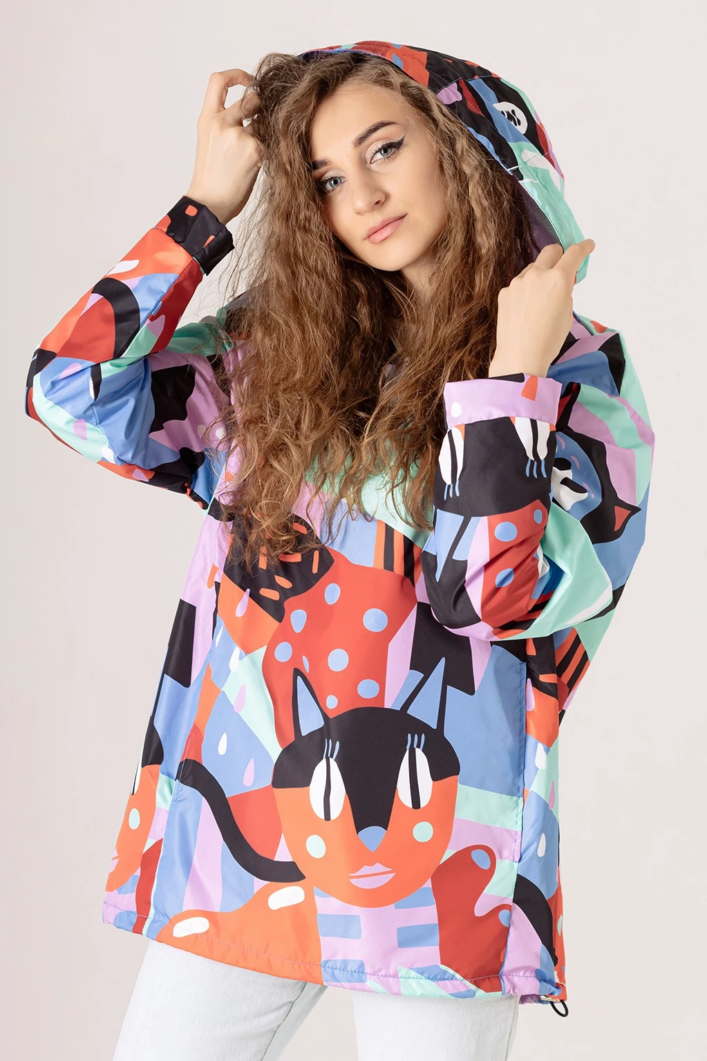 Анорак Рэйбел унисекс с полной запечаткой "UMS"#2