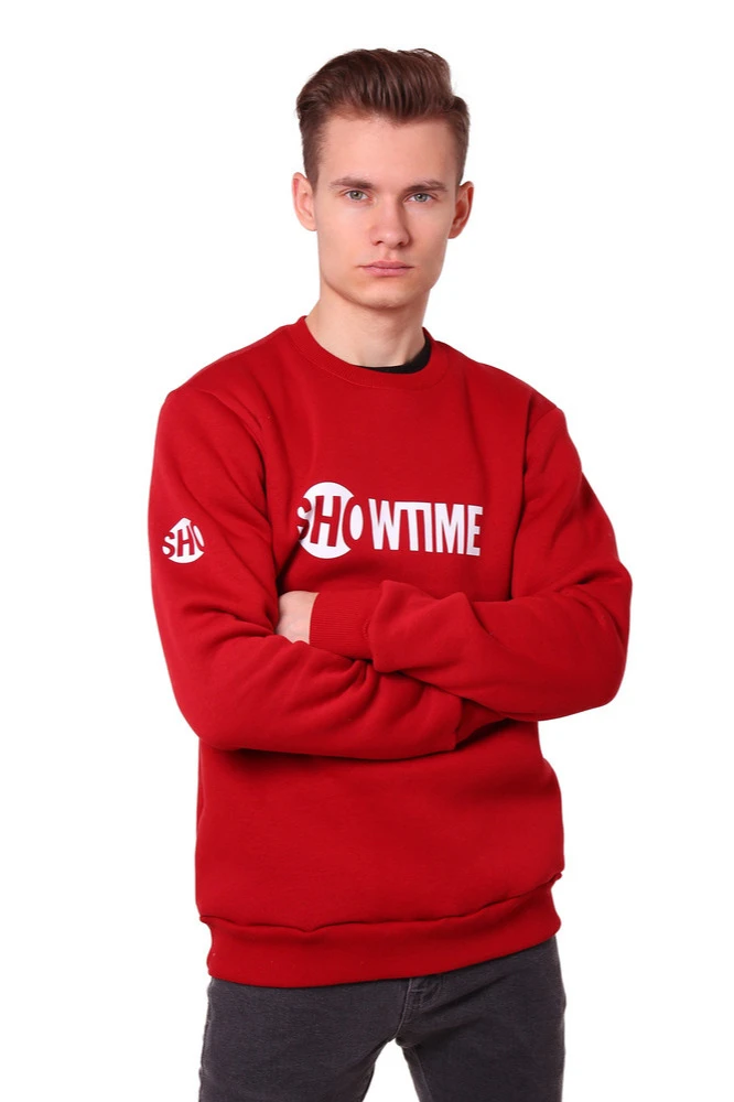 Свитшот Тревис из футера унисекс, однотонная "Showtime"#3 Свитшот Тревис из футера унисекс, однотонная "Showtime"#3