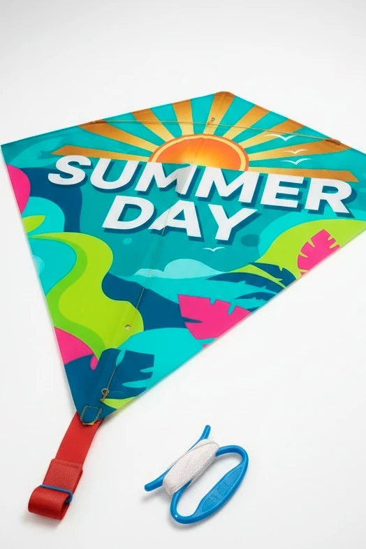 Купить воздушного змея Клоун, с полной запечаткой