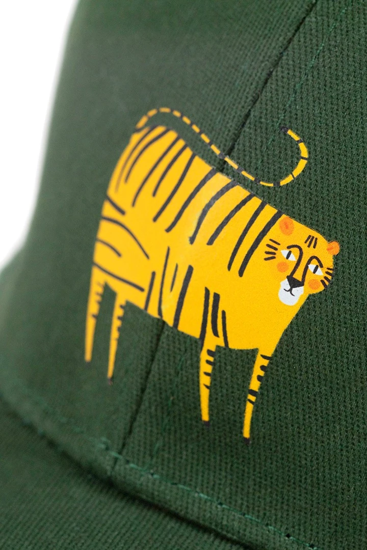 Бейсболка Брент шестиклинка взрослая, однотонная темно-зеленая (хлопок)#2