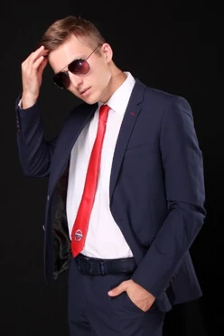 Купить галстук Слим мужской "Nissan"