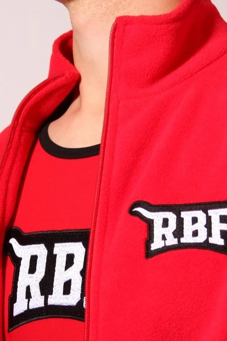 Толстовка Харисон флисовая без капюшона унисекс, однотонная "RBF"#2 Толстовка Харисон флисовая без капюшона унисекс, однотонная "RBF"#2