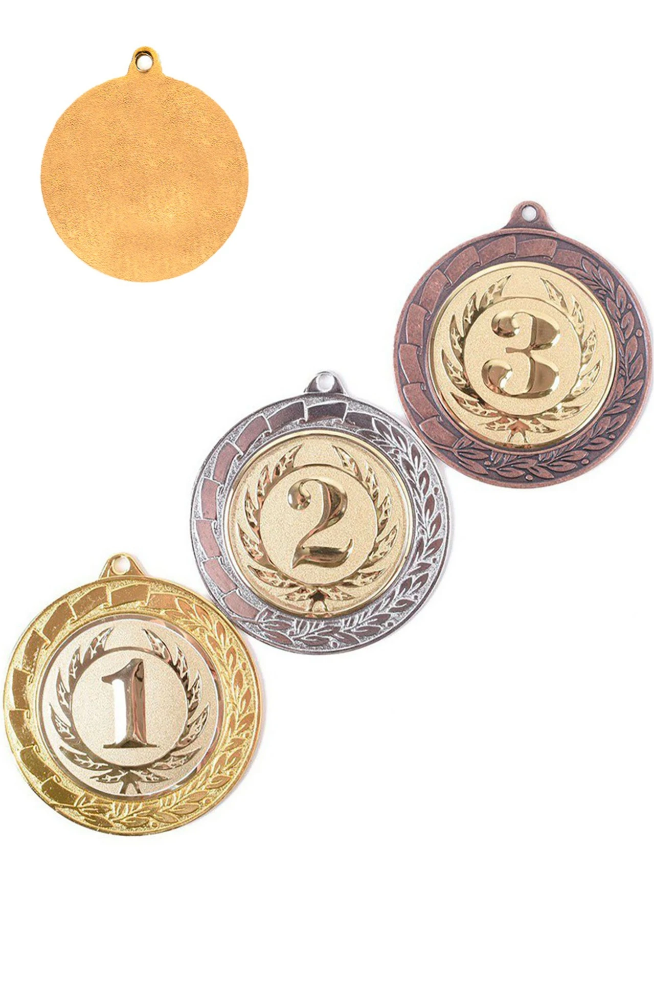 Медаль металлическая ИК7001 70мм с шильдом 50мм#1