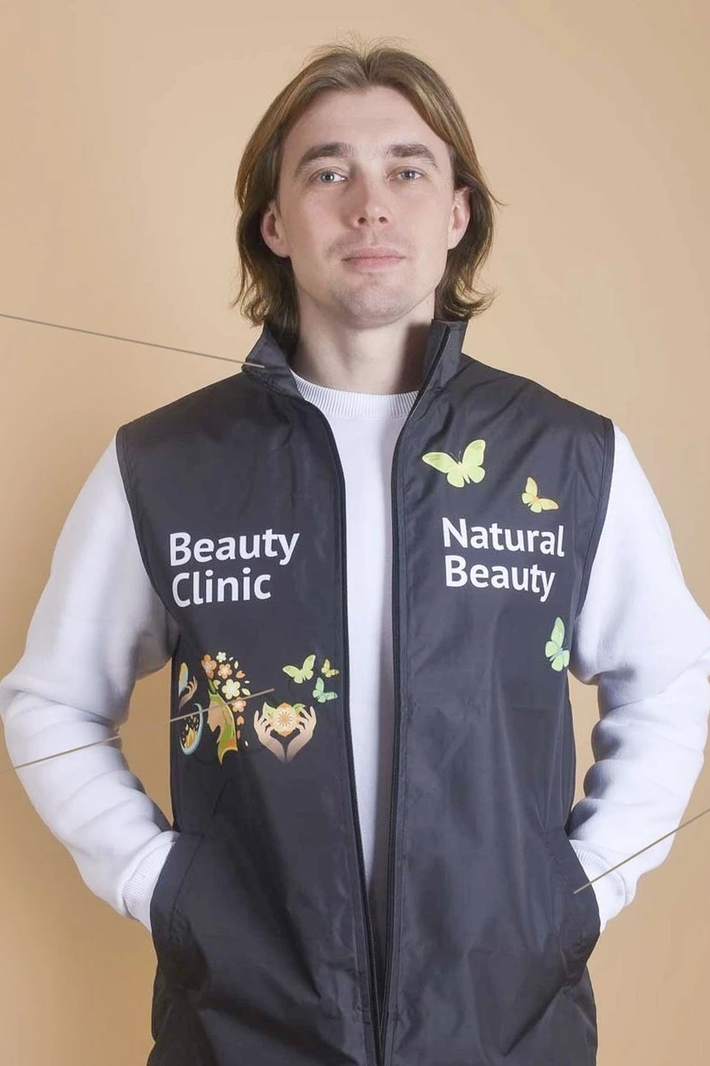 Жилет Брендон без капюшона унисекс, с полной запечаткой "Natural Beauty"#1 Жилет Брендон без капюшона унисекс, с полной запечаткой "Natural Beauty"#1