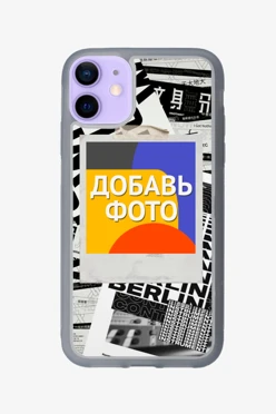 Купить чехол для iPhone 11 с принтом "Photocard"