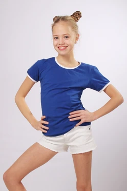 Футболка Атлетик детская однотонная (хлопок)#2