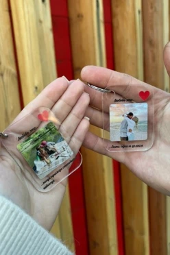 Парные брелоки с фото#1