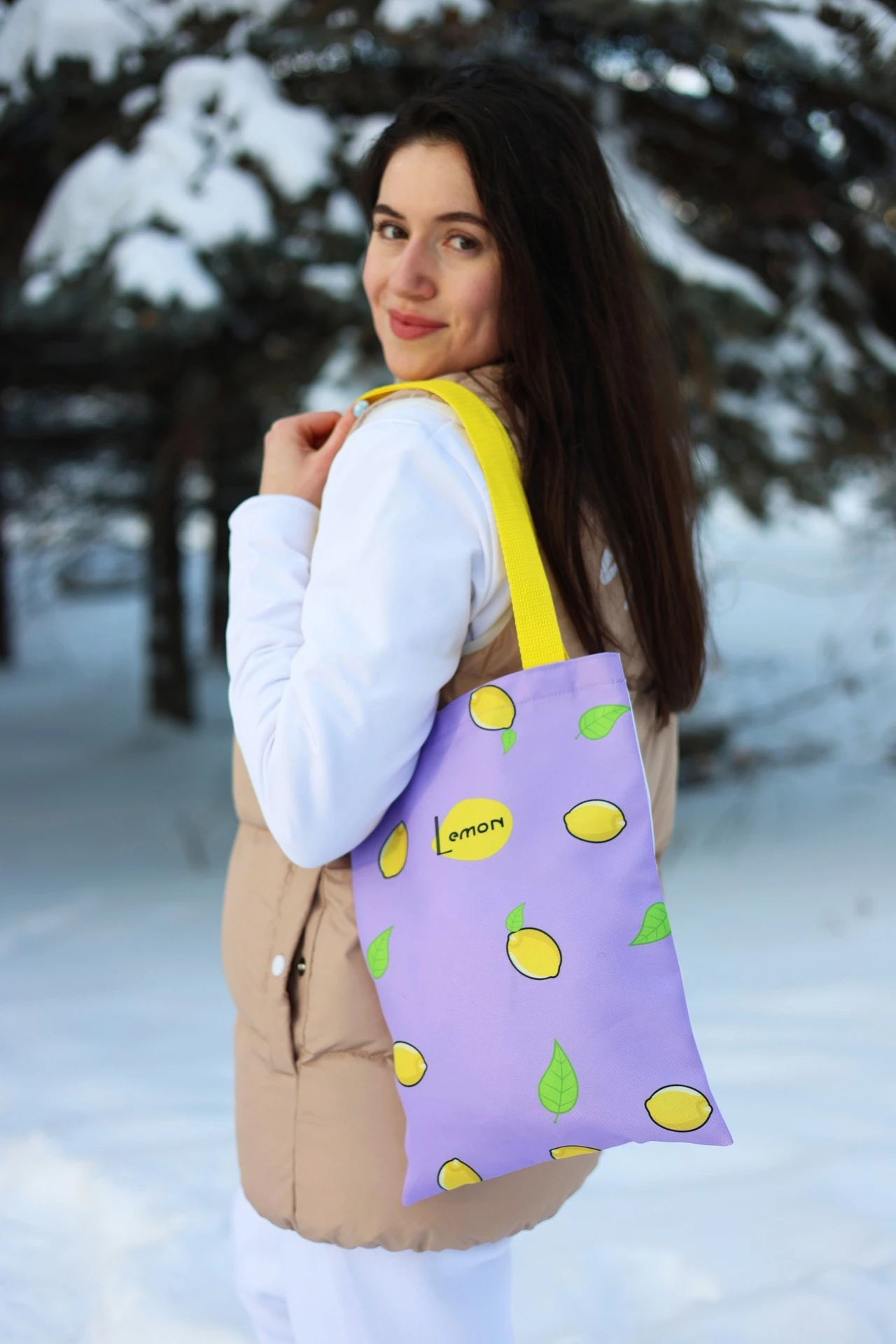 Сумка Бэлл из оксфорда, с полной запечаткой#2