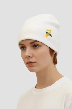 Купить шапку Руби флисовую однослойную взрослую, однотонную "Zeeco"