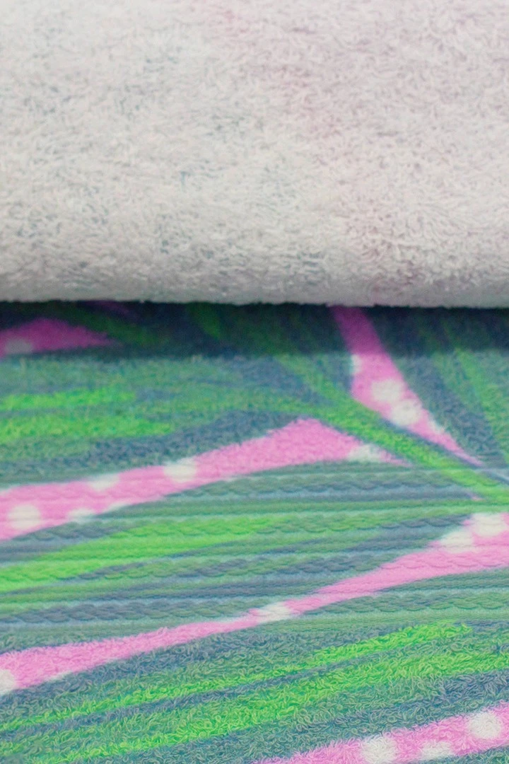 Полотенце махровое 70х140 cм печать с одной стороны (Ituma) "Lichi"#1