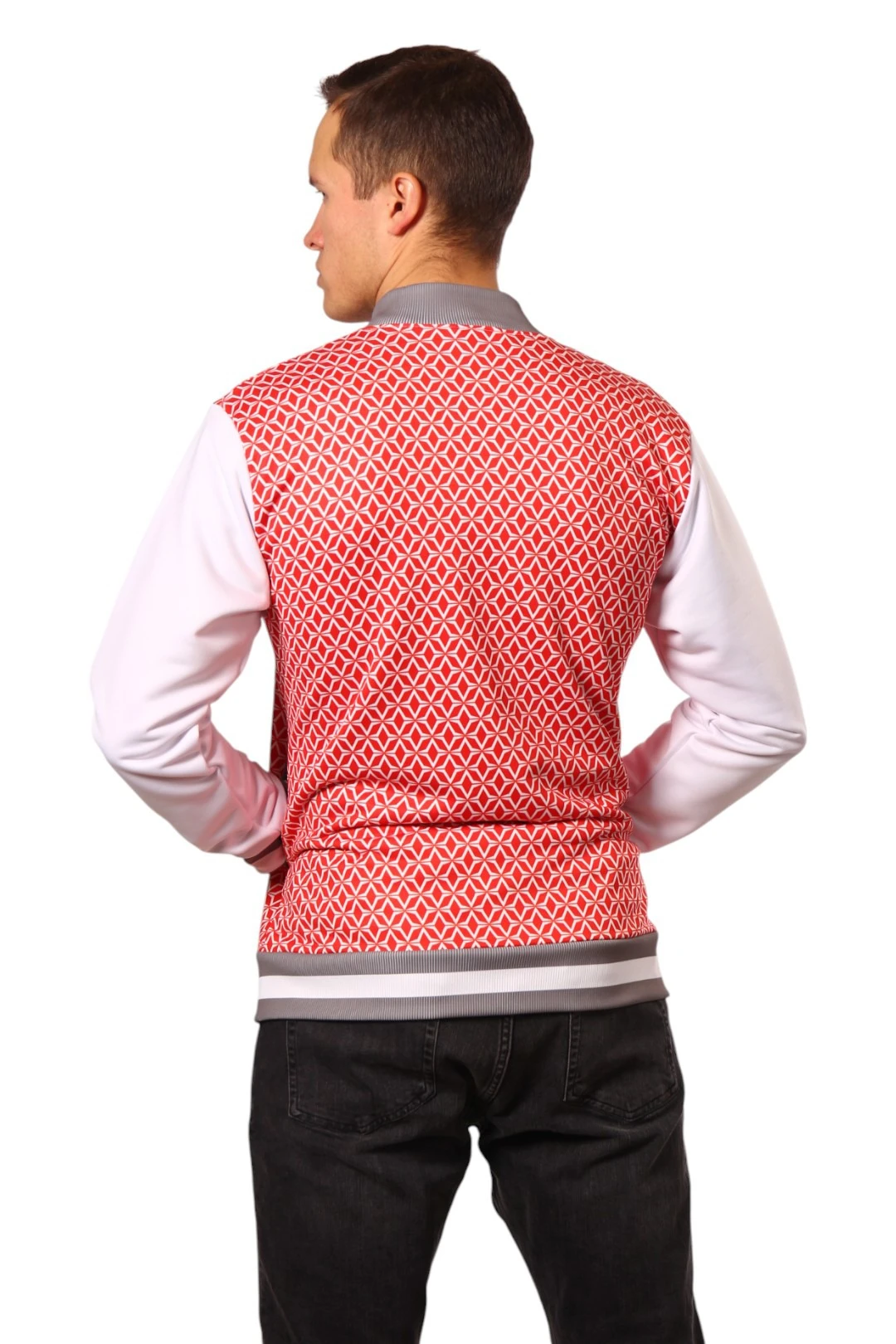 Купить бомбер Блэйд унисекс из футера с полной запечаткой "Awak" Купить бомбер Блэйд унисекс из футера с полной запечаткой "Awak"